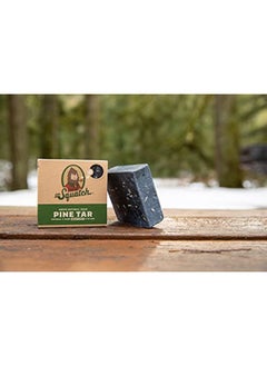 Dr. Squatch Dr. Squatch Basic Squatch Forest Pack - Pine Tar And Birchwood Breeze - Handmade Bar Soap With Organic Oils, Soap Gripper And Saver  - Image 1