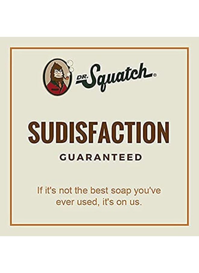 Dr. Squatch - Dr. Squatch Basic Squatch Forest Pack - Pine Tar And Birchwood Breeze - Handmade Bar Soap With Organic Oils, Soap Gripper And Saver - Image 1