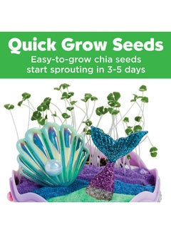 Creativity for Kids Mini Garden Mermaid Terrarium Kit - Crafts And Gifts For Girls Ages 6-8+, Stocking Stuffers  - Image 4