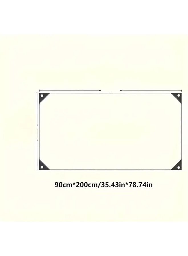 Waterproof Heavy Duty Tarp Cover 118.11x157.48 Inch Reinforced Grommets Outdoor Use - Image 3