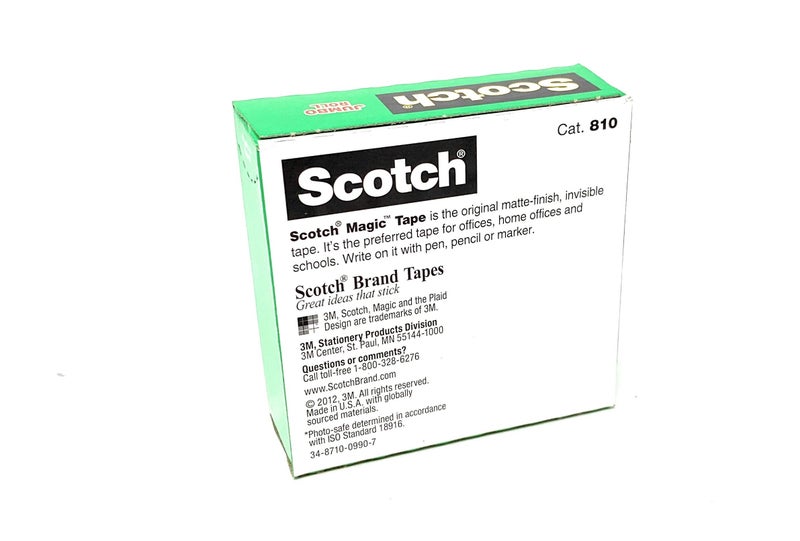 Scotch Magic Tape 810 Refill (3/4 in X 1500 in) 4 Rolls - Image 3