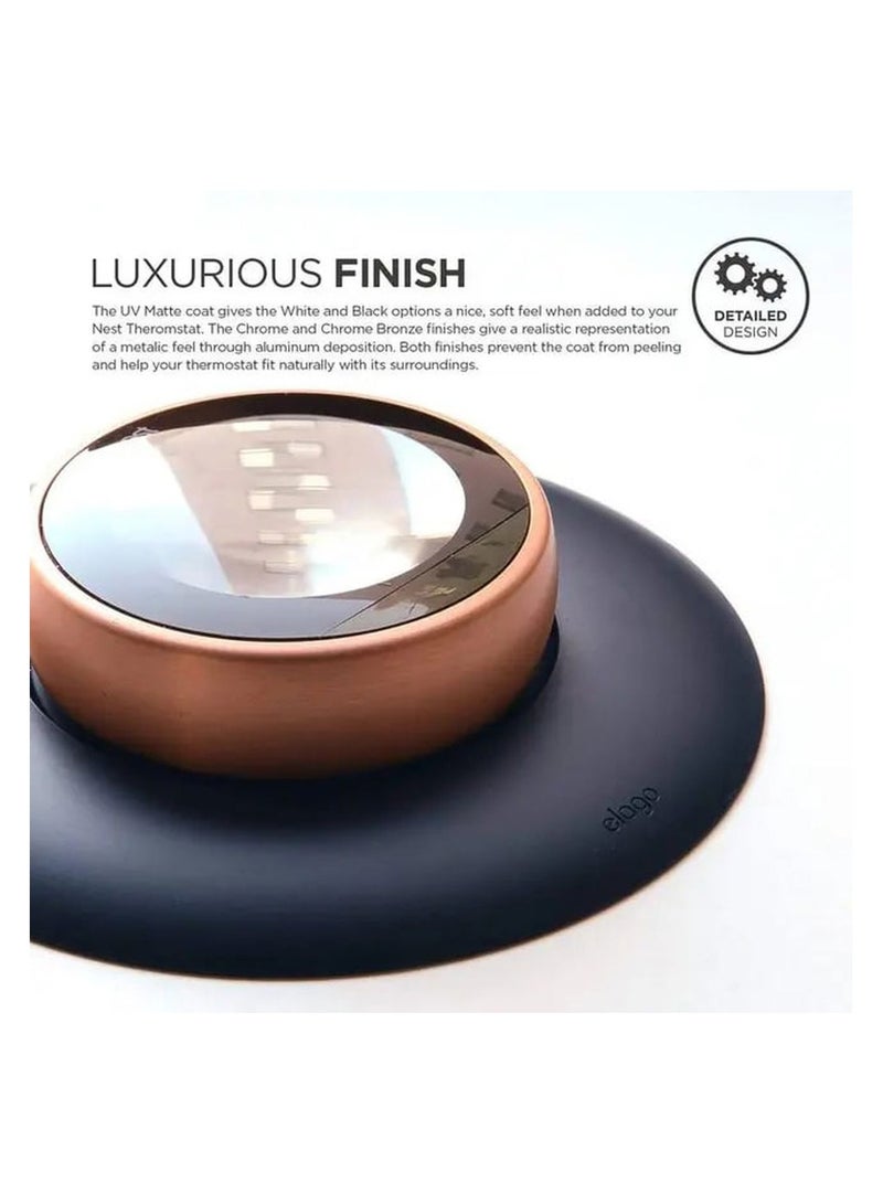 Elago Wall Plate Cover for Nest Thermostats / Easy Installation / Luxurious finish - Jean Indigo - Image 2