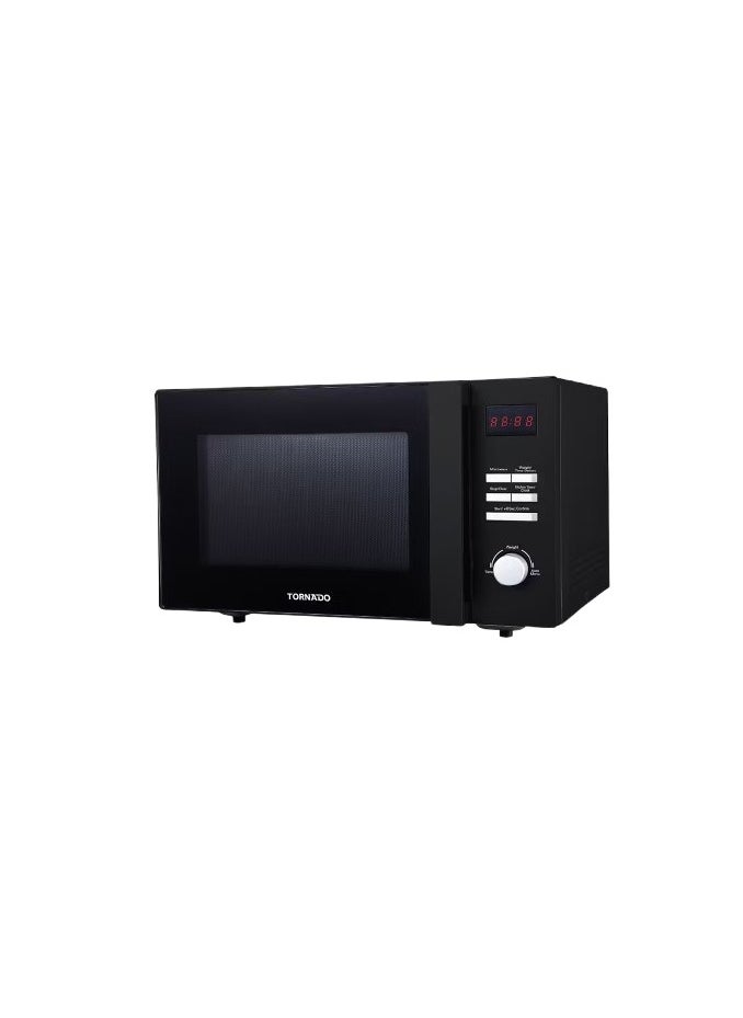 TORNADO Microwave Tornado Solo, 25 Liter 900 Watt 8 Menus, TMD-25SE-BK - Black 