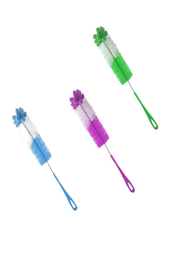 Winberg Bottle Cleaning Brush Pack of 3,Easy to Clean Bottle Glass Surface, BTL03 - Image 1