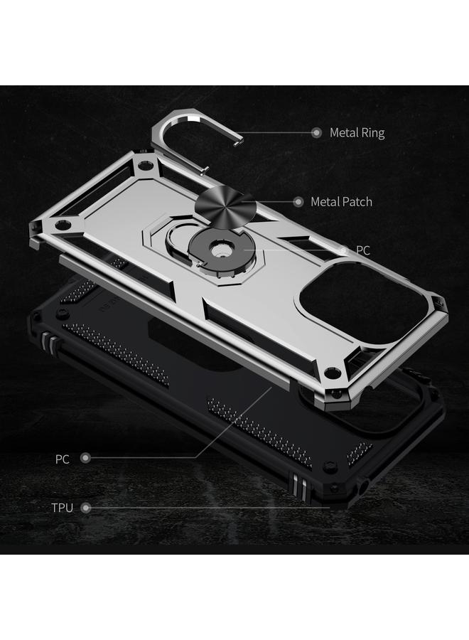 erorex Case For Xiaomi Redmi 13C 4G/5G Shockproof TPU + PC Phone Case with Holder - Image 2