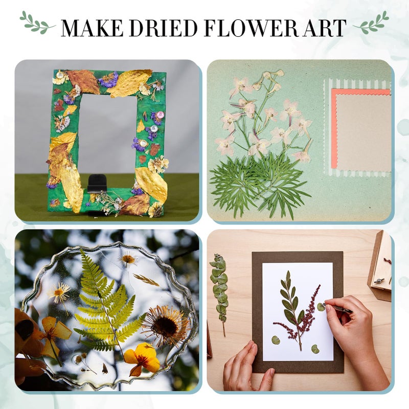 Aboofx Large Professional Flower Press Kit, 6 Layers 10.8 x 6.9 inch DIY Flower Pressing Kit for Adults to Making Dried Flower & Press Flowers Arts is Great Surprise for Women and Crafts Lovers - Image 2