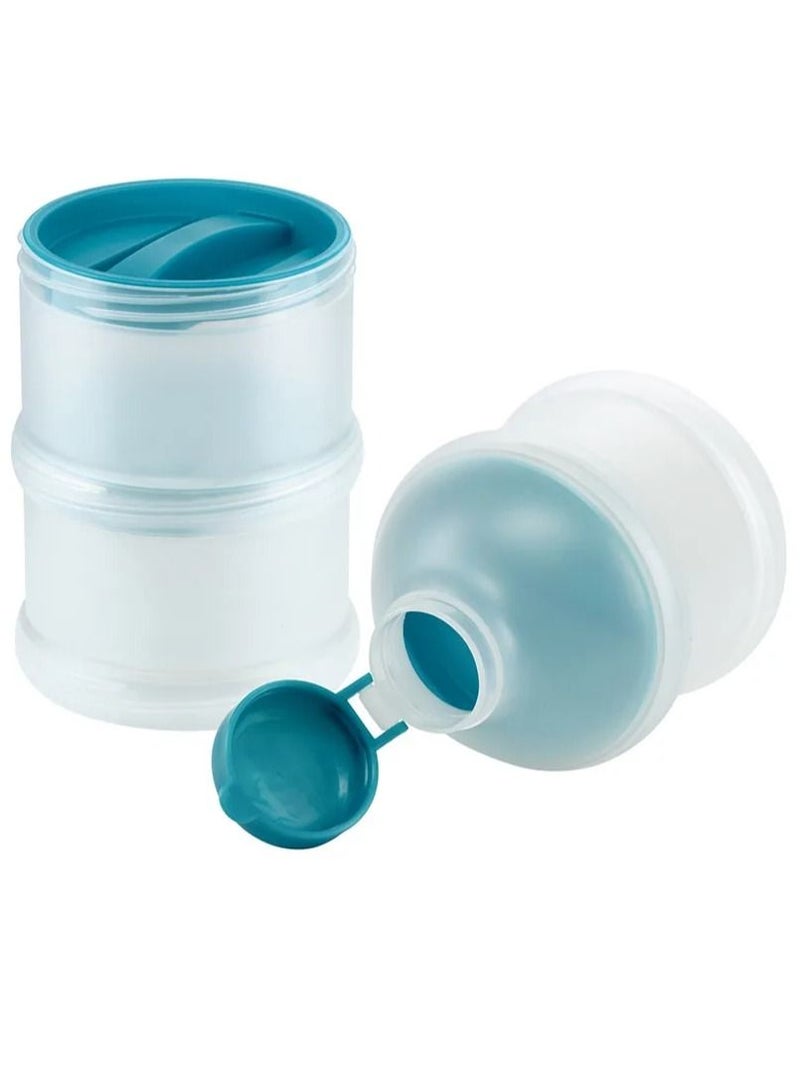 نوك عبوة من عبوة توزيع مسحوق الحليب بتركيبة واحدة زرقاء - Image 3