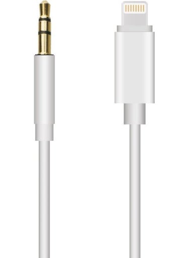 Lightning To Aux Cable 1mt 3.5mm Aux Apple iPhone 7 8 x 11 12 13 Mini Pro Max Compatible Audio Converter