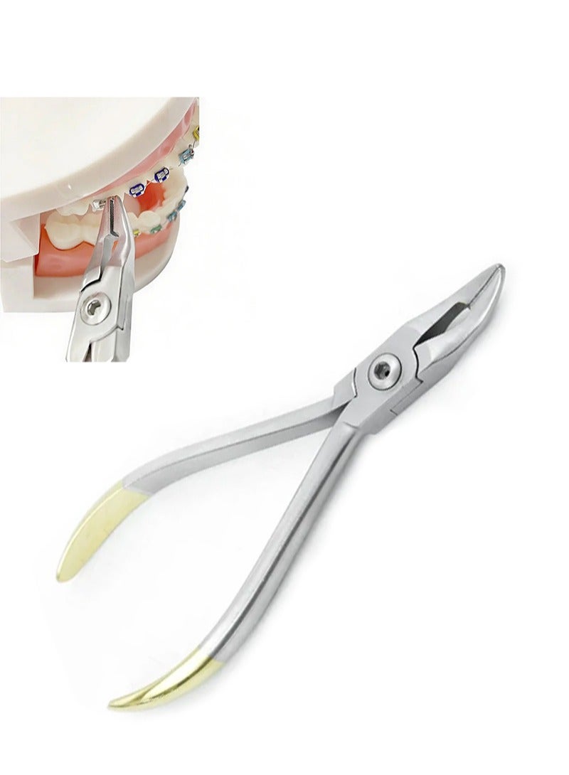 Apustim Dental archwire bending pliers，orthodontic braces，wire bending，archwire bending，stainless steel instruments，perfect archwire fixation  - Image 1