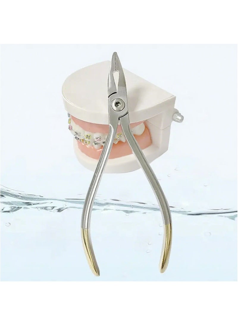 Apustim Dental archwire bending pliers，orthodontic braces，wire bending，archwire bending，stainless steel instruments，perfect archwire fixation  - Image 2