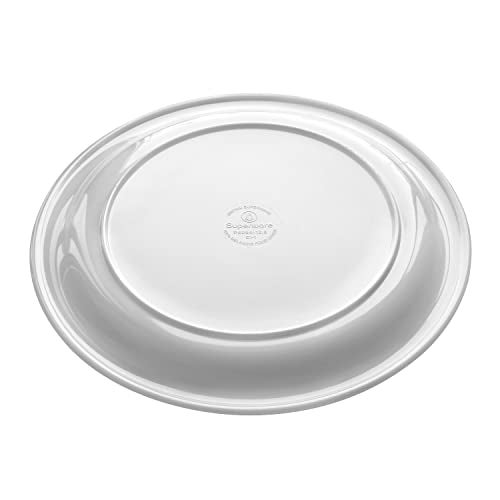 Superware | Pure Melamine | Dinner Plate Set – ForgetMenot 11” (6 nos.) | Stain Free, Glazed Finish - Image 5