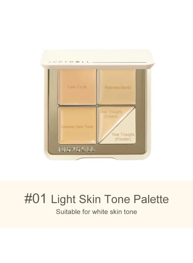 Judydoll Judydoll 5 Shades Concealer Palette #01 Light