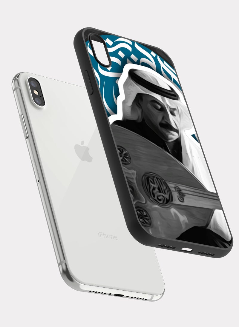 بكسلات كفر ايفون اكس اس ماكس عبادي الجوهر رمادي - Image 2