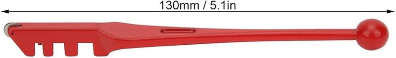 Red Glass Cutter with Comfort Grip Handle Premium Carbide Wheel for Tile and Stained Glass - Image 3
