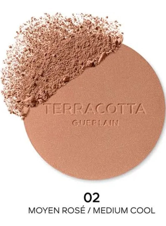 Guerlain Terracotta The Bronzing Powder Refill 02 Medium Cool 8.5g - Image 2