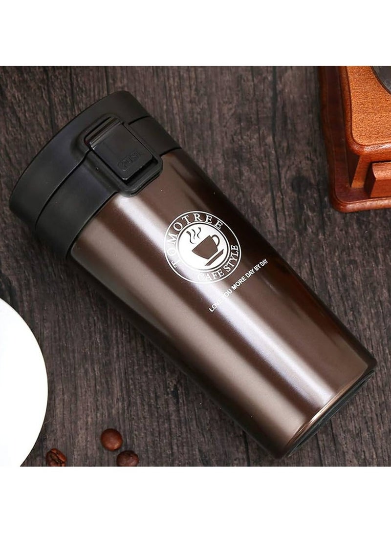 Bisbell Stainless Steel Vacuum Ice and Hot Drinks Insulated Travel Coffee Mug for Home Office Outdoor Works, BB3542,380ML - Image 5