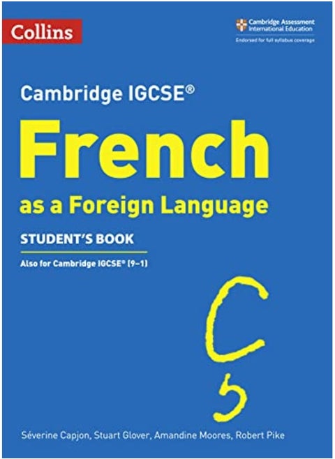 Cambridge Igcse Tm French Students Book Collins Cambridge Igcse Tm By Capjon, Severine - Glover, Stuart - Moores, Amandine - Pike, Robert Paperback