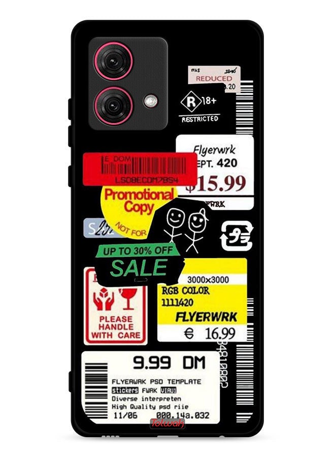 Tolwak Motorola Moto G84 5G Protective Case Cover Promotional Sticker - Image 1