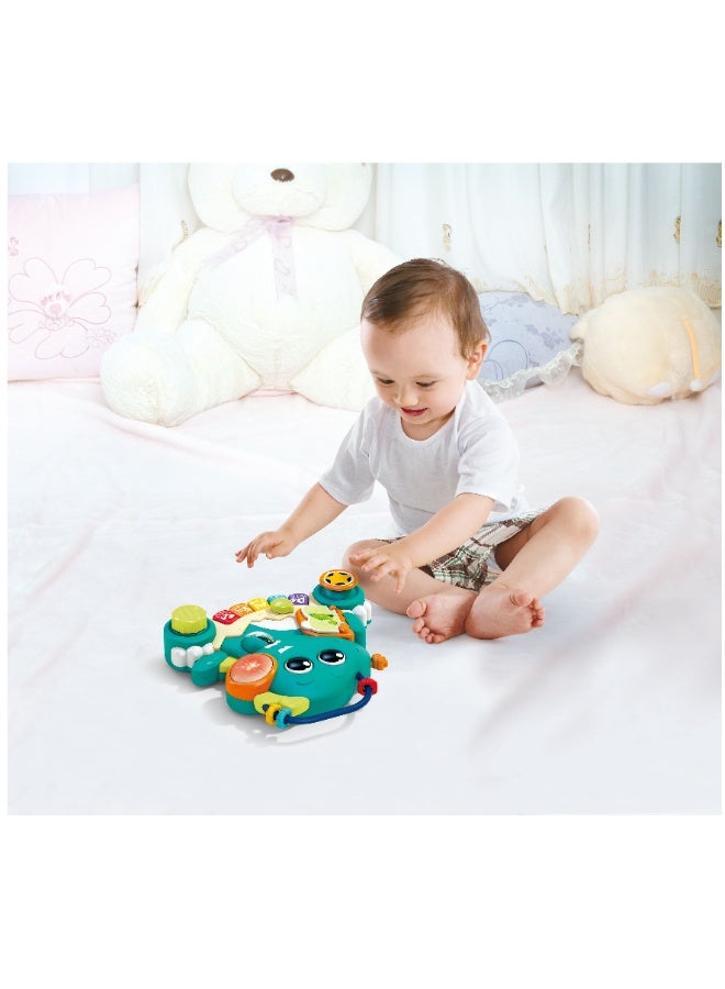 هولا Hola Interactive Learning Dinosaur Toy for Toddlers | 2-in-1 Musical & Educational Dino with Lights & Sounds | Develops Motor Skills for 6+ Months - Image 5