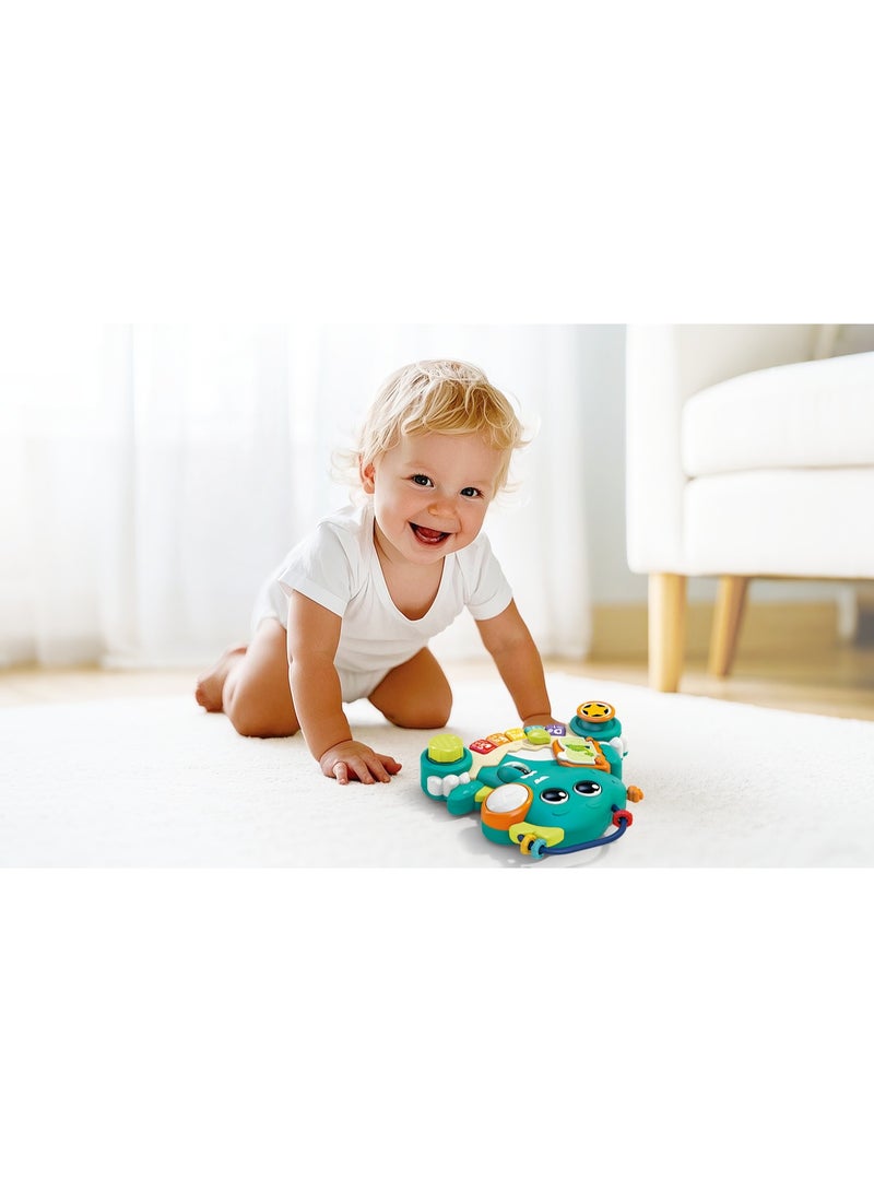 هولا Hola Interactive Learning Dinosaur Toy for Toddlers | 2-in-1 Musical & Educational Dino with Lights & Sounds | Develops Motor Skills for 6+ Months - Image 4