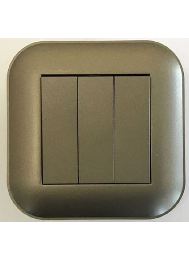 Ovivo Loft Anthracite Triple Key 