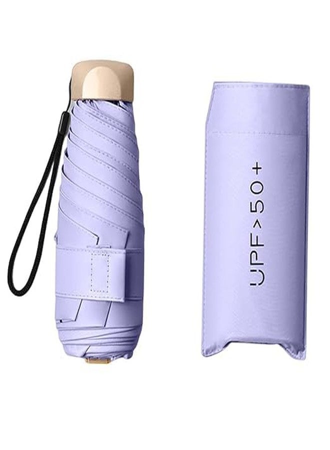 Akshify Compact Travel Umbrella, Portable Mini Travel Sun Rain Beach Golf- Elegant Slim Design Small Pocket Umbrella for Rain, UV Protection Lightweight Umbrellas for Girls and Women - Image 1