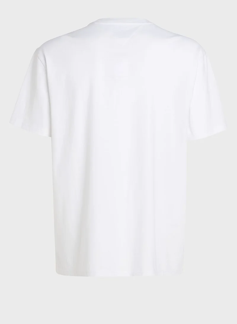 TOMMY JEANS Colorblock Crew Neck T-Shirt