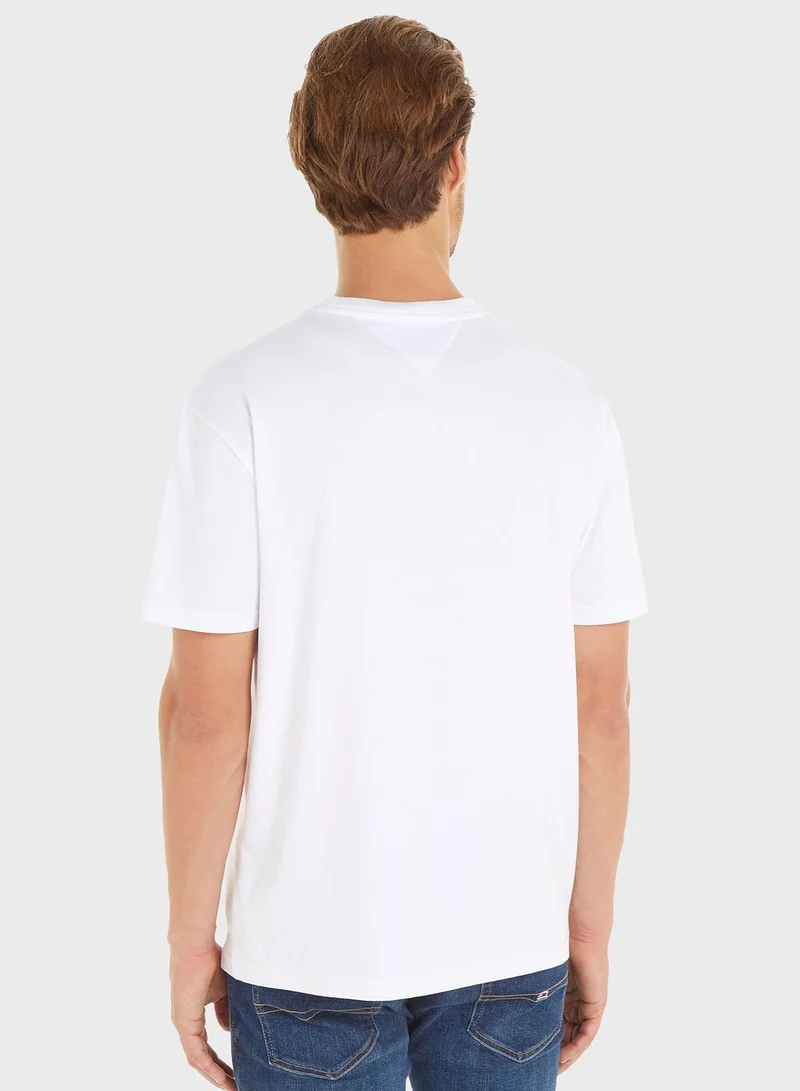 TOMMY JEANS Colorblock Crew Neck T-Shirt