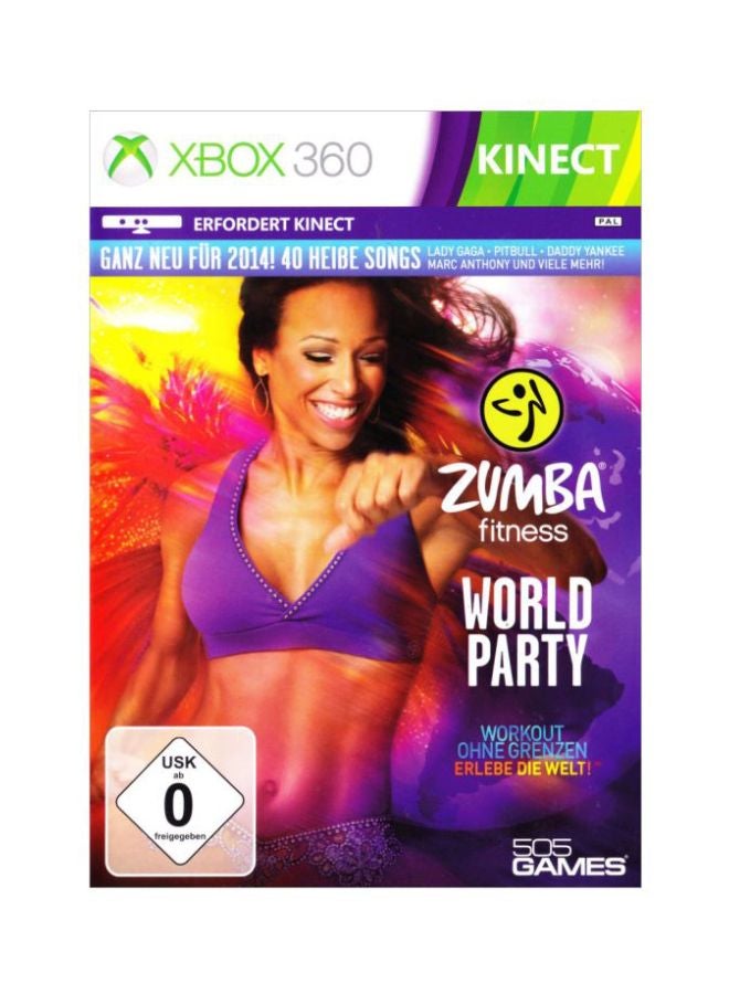 لعبة الفيديو "Zumba Fitness: World Party" - لأجهزة إكس بوكس 360 - اللياقه البدنية - xbox_360
