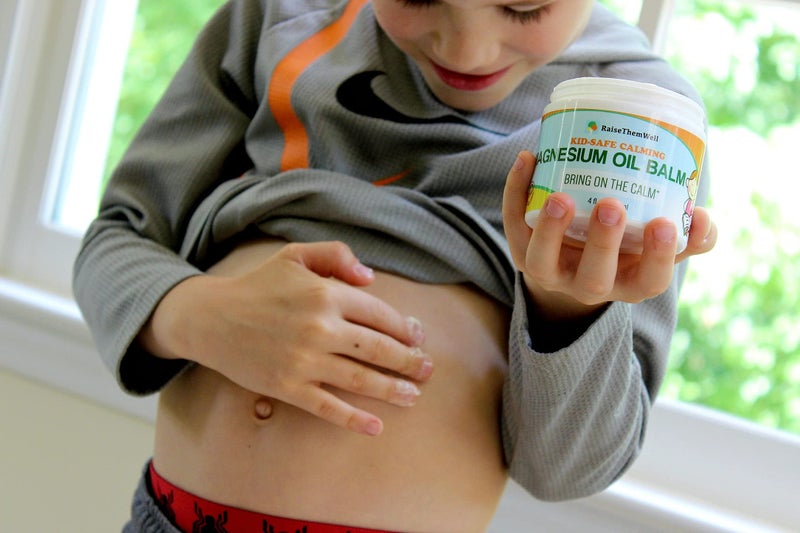 Raise Them Well Kids Calming Magnesium Balm – 4 fl oz | Natural Anxiety & Sleep Support Cream with Lavender, Coconut Oil & Jojoba | Soothing Magnesium Oil for Toddlers & Children - Image 4