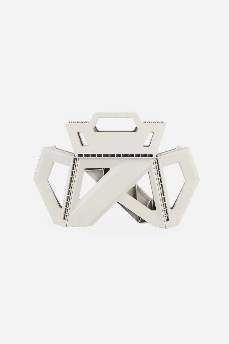 Room Concepts Folding Step Stool, Grey - Image 2