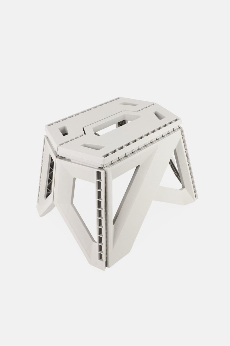 Room Concepts Folding Step Stool, Grey - Image 1