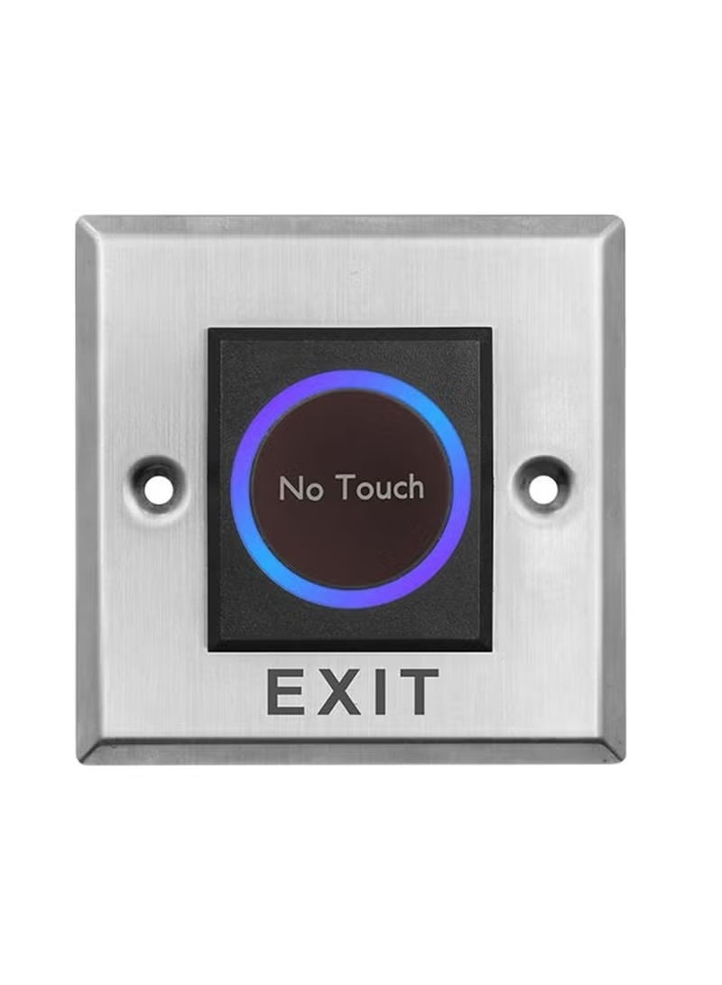 Reacon زر خروج بدون لمس مفتاح حساس بالأشعة تحت الحمراء مع LED إدخال DC12V مخرج COM/NC/NO لأنظمة التحكم في الوصول والأبواب وفتاحات الجراج - Image 1