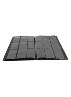 Monster Protectors Monster 9 Pocket Trading Card XL Binder - Matte Black Album, Anti-Theft & Anti-Drop TCG Protection w Side Loading Padded Pockets, Double Sided, Holds 720 Cards, For Sport, Gaming, Kpop, Christmas Gift  - Image 4