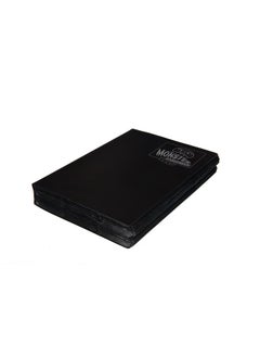 Monster Protectors Monster 9 Pocket Trading Card XL Binder - Matte Black Album, Anti-Theft & Anti-Drop TCG Protection w Side Loading Padded Pockets, Double Sided, Holds 720 Cards, For Sport, Gaming, Kpop, Christmas Gift  - Image 5