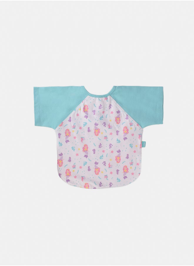 Junior Baby Girls Printed Shirt Bib  - Image 1