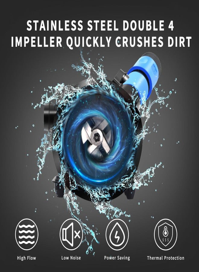 TDRFORCE 12v dc RV Macerator Pump Sewage Water Pump for RV Marine Boat Bilge Pump Portable RV Sewer Pump for Grey Black Water Tank 12GPM Self-Priming Campers Waste Dumping with Accessories Kit - Image 4