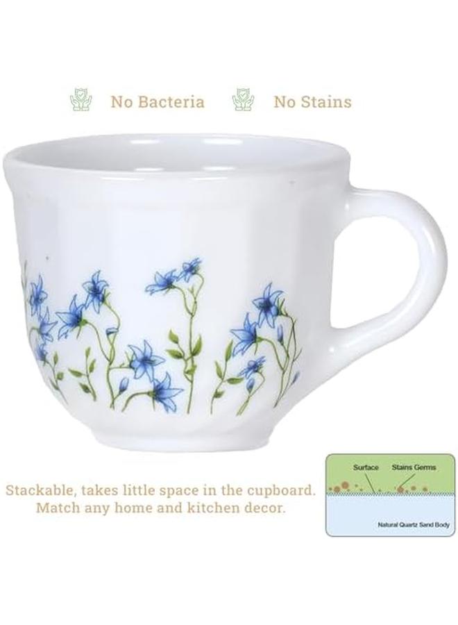 La Opala Minerva Eternal Joy 38 Pcs Dinner Sets Plates Microwave Safe And Dishwasher Safe Minimalist Style Lightweight Utensil Set Reusable - Image 4