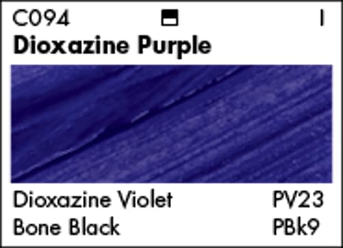 Grumbacher 90-ml Metal Tube Academy Acrylic Paint, Gloss, Dioxazine Purple - Image 2