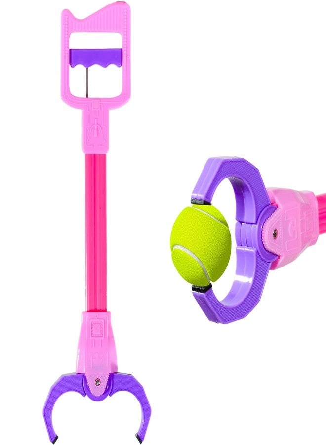 Duseu Claw Grabber Toy for Kids, Kids Robot Hand Pickup Tool, 15.7 Inch Pink Interactive Grabber Claw, Fun Mechanical Hand Toy for Children’s Play & Cleanup - Image 1