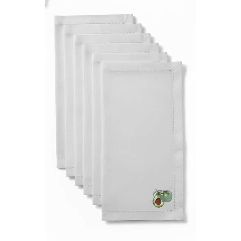 Pan Home Avocado Embroidered Napkin Set for Home - Image 3