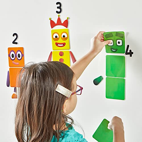 hand2mind Numberblocks Reusable Clings, Numberblocks Characters Decals, Classroom Supplies for Teachers Elementary, Numberblocks Decorations, Removable Decals, Math Gifts for Teachers - Image 3