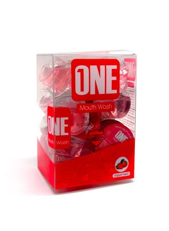 One Advanced Capsule Mouthwash with Strawberry Flavor 20 Capsule 15 Ml - Image 3