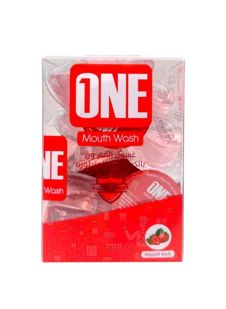 One Advanced Capsule Mouthwash with Strawberry Flavor 20 Capsule 15 Ml - Image 1