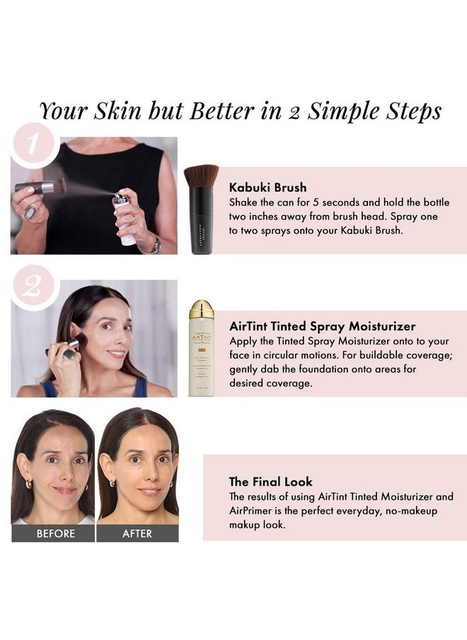 Jerome Alexander Magicminerals Airtint Tinted Moisturizer Airbrush Spray Medium Tinted Moisturizer Spray With Antiaging Ingredients 2Pc  - Image 3