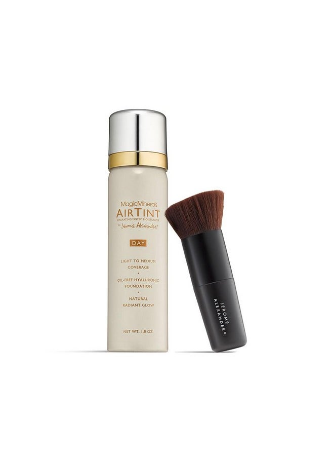 Jerome Alexander Magicminerals Airtint Tinted Moisturizer Airbrush Spray Medium Tinted Moisturizer Spray With Antiaging Ingredients 2Pc  - Image 1