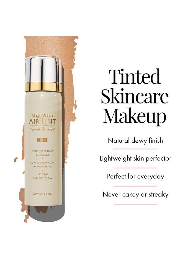 Jerome Alexander Magicminerals Airtint Tinted Moisturizer Airbrush Spray Medium Tinted Moisturizer Spray With Antiaging Ingredients 2Pc  - Image 5
