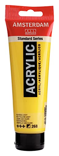 Amsterdam Standard Series Acrylic Tube 120 ml Azo yellow light 268 17092682 - Image 1