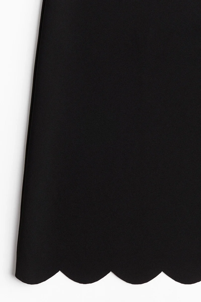 H&M Scalloped Dress