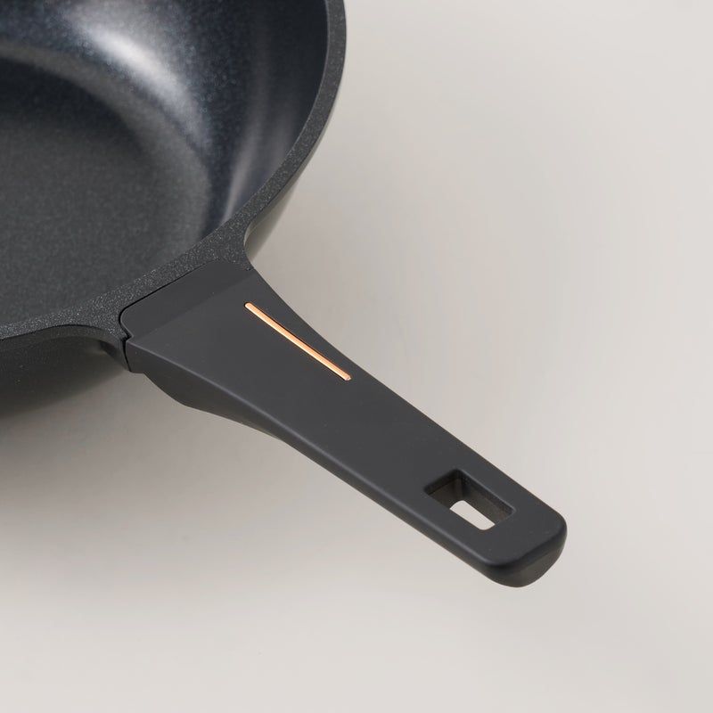 ألبرتو مقلاة ألومنيوم 5 لتر، أسود - Image 2